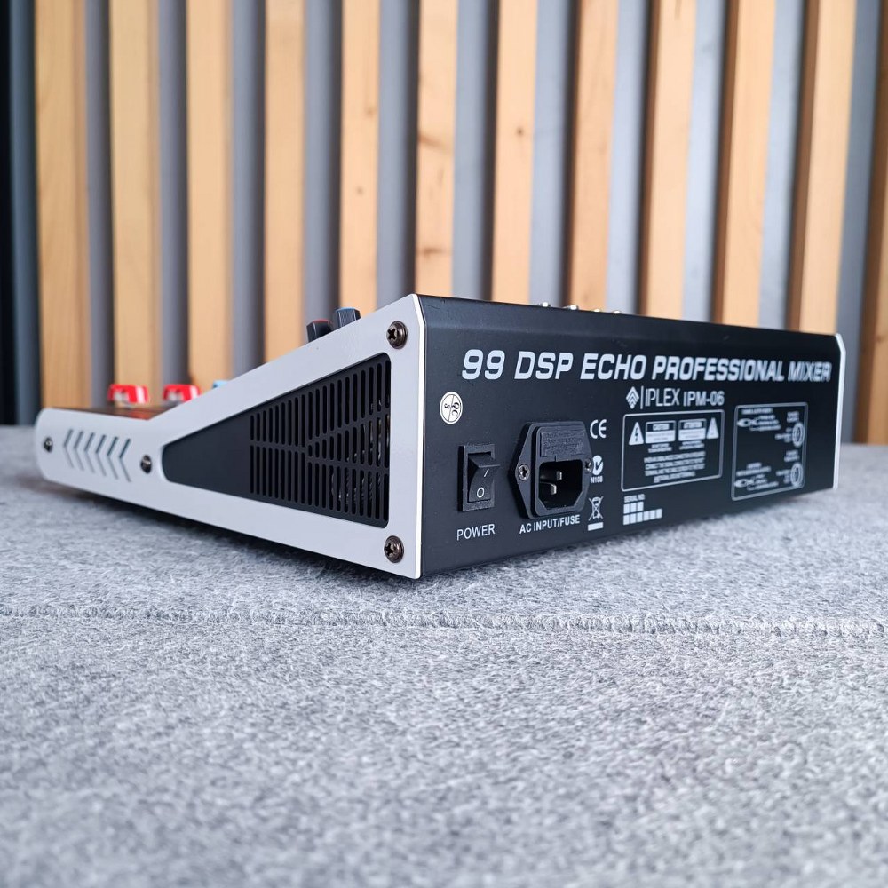 IPLEX IPM-06 MIXER IPM 06 IPM06 มิกเซอร์ เครื่องเสียง เครื่องปรับแต่งเสียง มิกซ์ เอไอ-ไพศาล