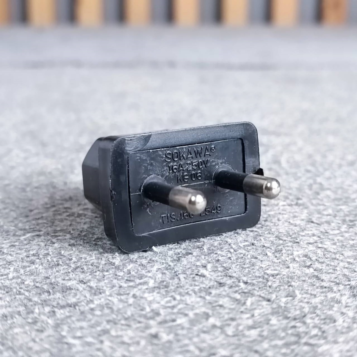 SOKAWA S-320 บล็อคยาง4x8 4กราวน์คู่ มาตราฐาน มอก. บล็อคยางพร้อมปลั๊กกราวด์คู่ บล็อคยาง8ช่อง เอไอ-ไพศาล