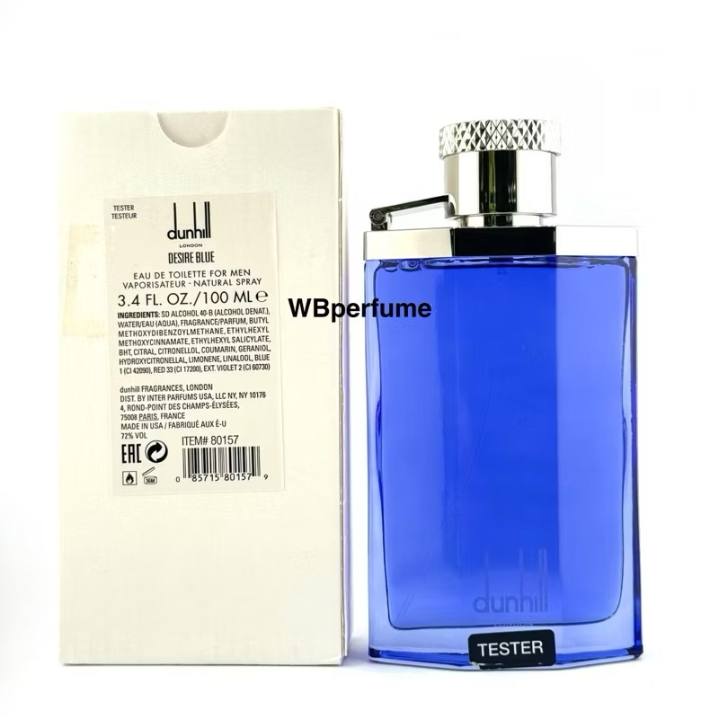 น้ำหอมแท้100% Dunhill Desire Blue For Men EDT 100ml. Tester