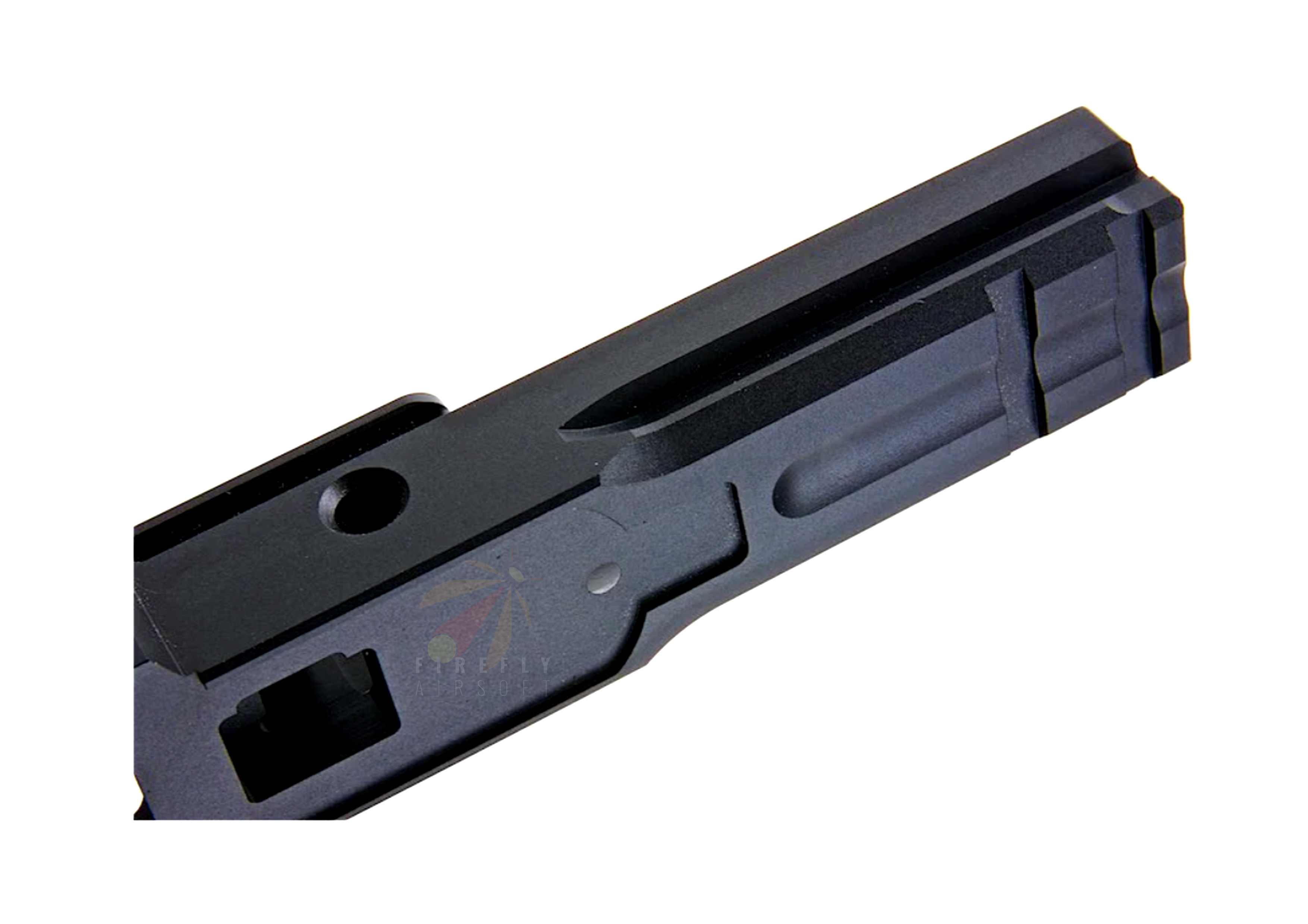 5KU Aluminum 3.9 inch Type 4 2011 Frame For Tokyo Marui Hi Capa GBB Airsoft (BLACK)
