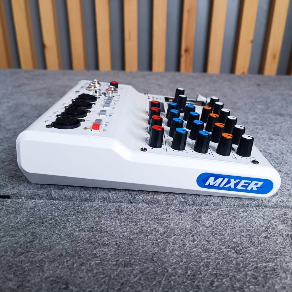 MYNPE GX-06 mixer มิกเซอร์อนาล็อก 6 แชนแนล บลูทูธ Bluetooth mixer เอฟเฟคแท้ 99DSP GX 06 GX06 เอไอ-ไพศาล