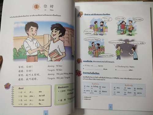 เรียนภาษาจีนกันเถอะ (1) 跟我学汉语
