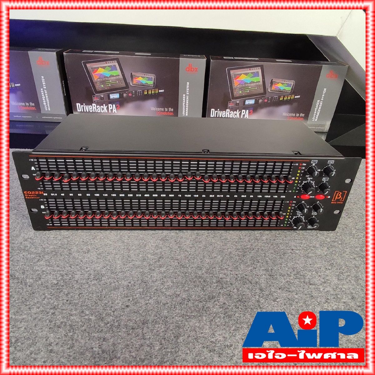 BETA THREE EQ-2231 EQ31BAND อีควอไลเซอร์ EQ 2231 EQตัวปรับแต่งเสียง สเตอริโอกราฟฟิกอีควอไลเซอร์ เครื่องปรับแต่งเสียง