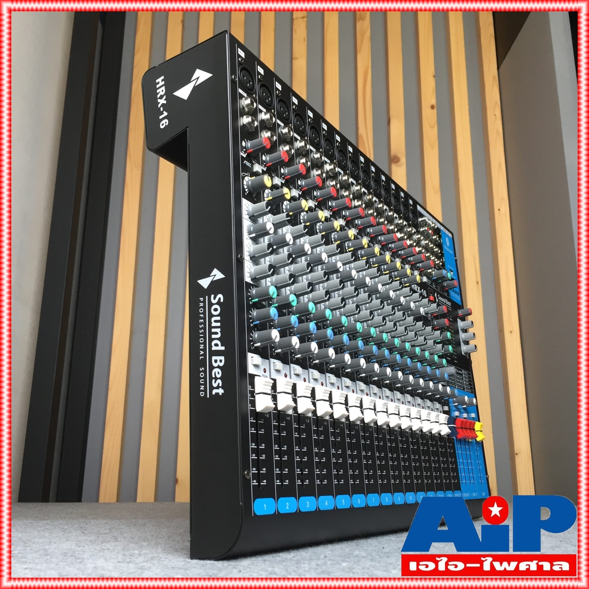 SOUNDBEST HRX16 MIXER มิกเซอร์ มิกซ์ HRX 16 HRX-16 เครื่องปรับแต่งเสียง MIX ตัวปรับแต่งเสียง เครื่องเสียง เอไอ-ไพศาล +++