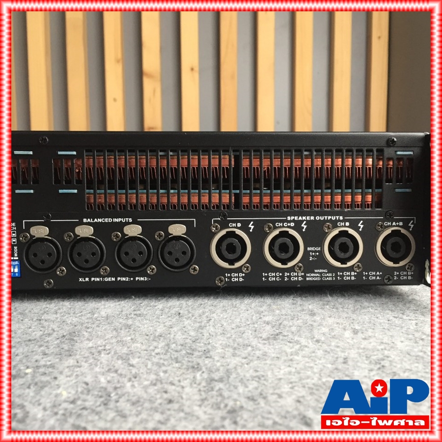 PROEUROTECH FP18000Q 4CH Poweramp เครื่องขยายเสียง เพาเวอร์แอมป์ โปรยูโรเทค FP-18000Q