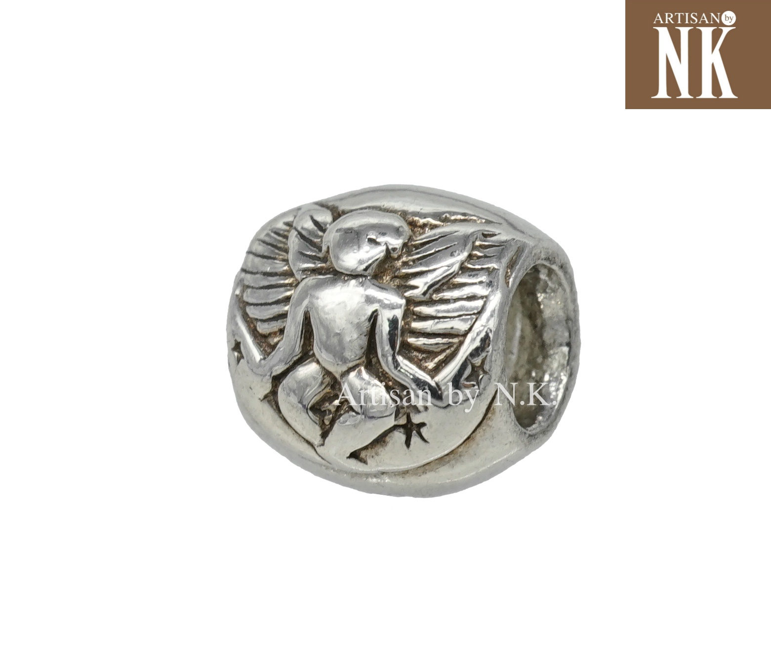 ลูกปัดเงิน: Silver Guardian angel bead