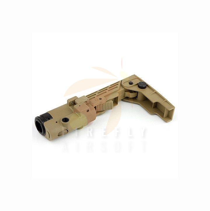 AG-K Retractable Folding Buttstock For M4/ M16 AEG (DE)
