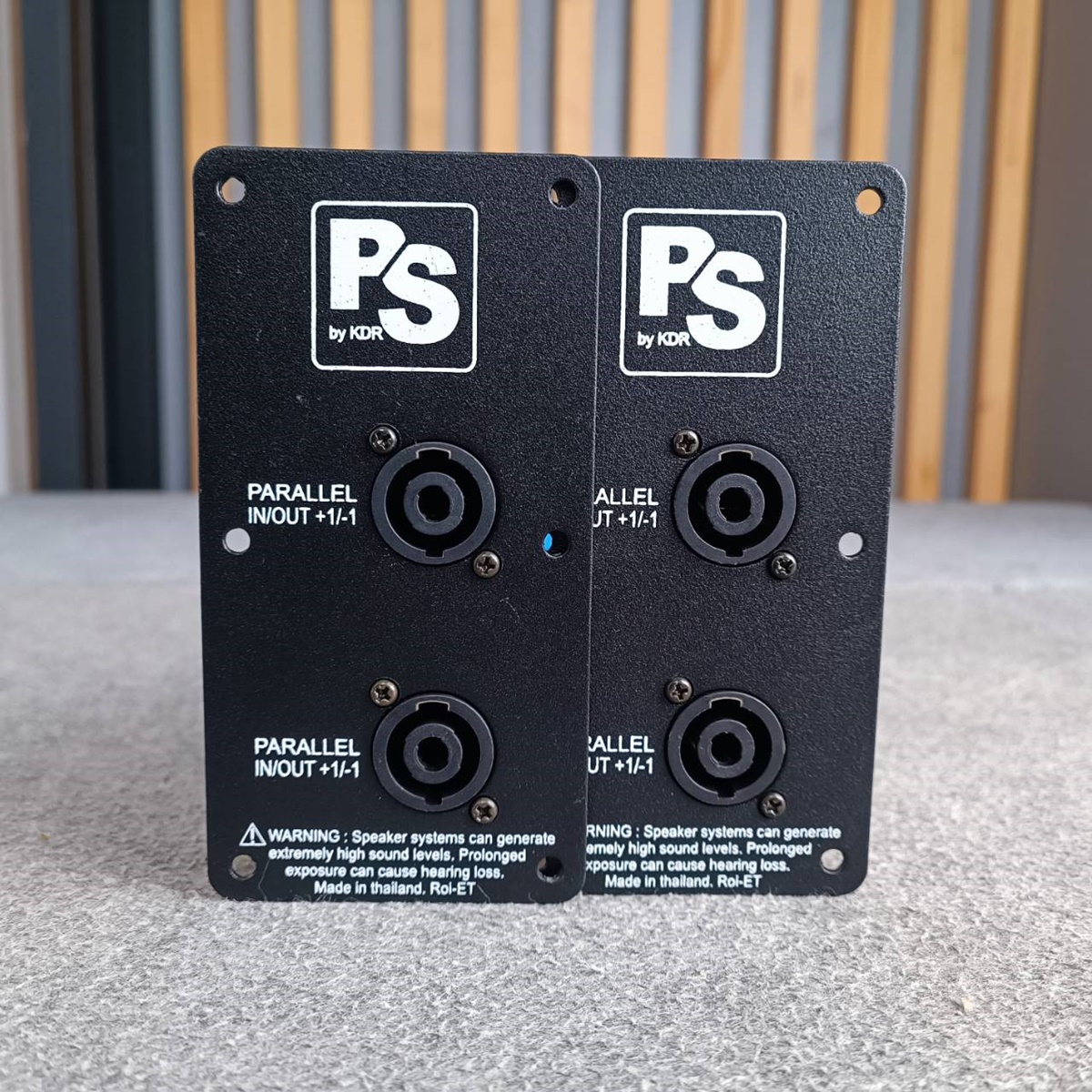 แพ็ค2อัน K.POWER แท็ปสเปคคอนx2 7.5x14.5cm ทรงตั้ง แท็ปสเปคคอนx2 แท็ปลำโพง แท็ป แท็ปSPEAKON เอไอ-ไพศาล