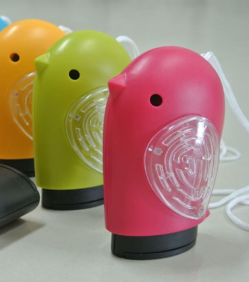พัดลมมือถือรูปนก Mini Fan
