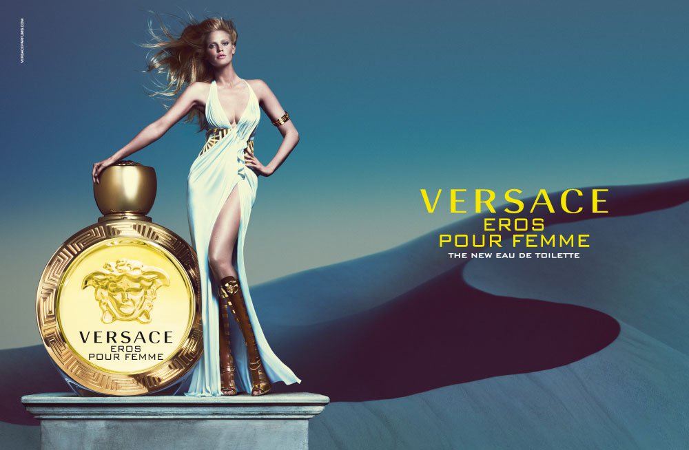 น้ำหอม แท้100% Versace Eros Pour Femme EDP 100ml.