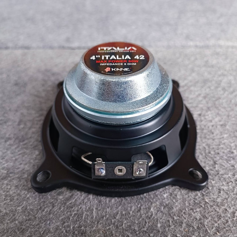 KANE ITALIA 42 ดอกลำโพง4นิ้ว ฟูลเรนจ์ ITALIA-42 ITALIA42 คาเน่ ลำโพง KA NE เอไอ-ไพศาล