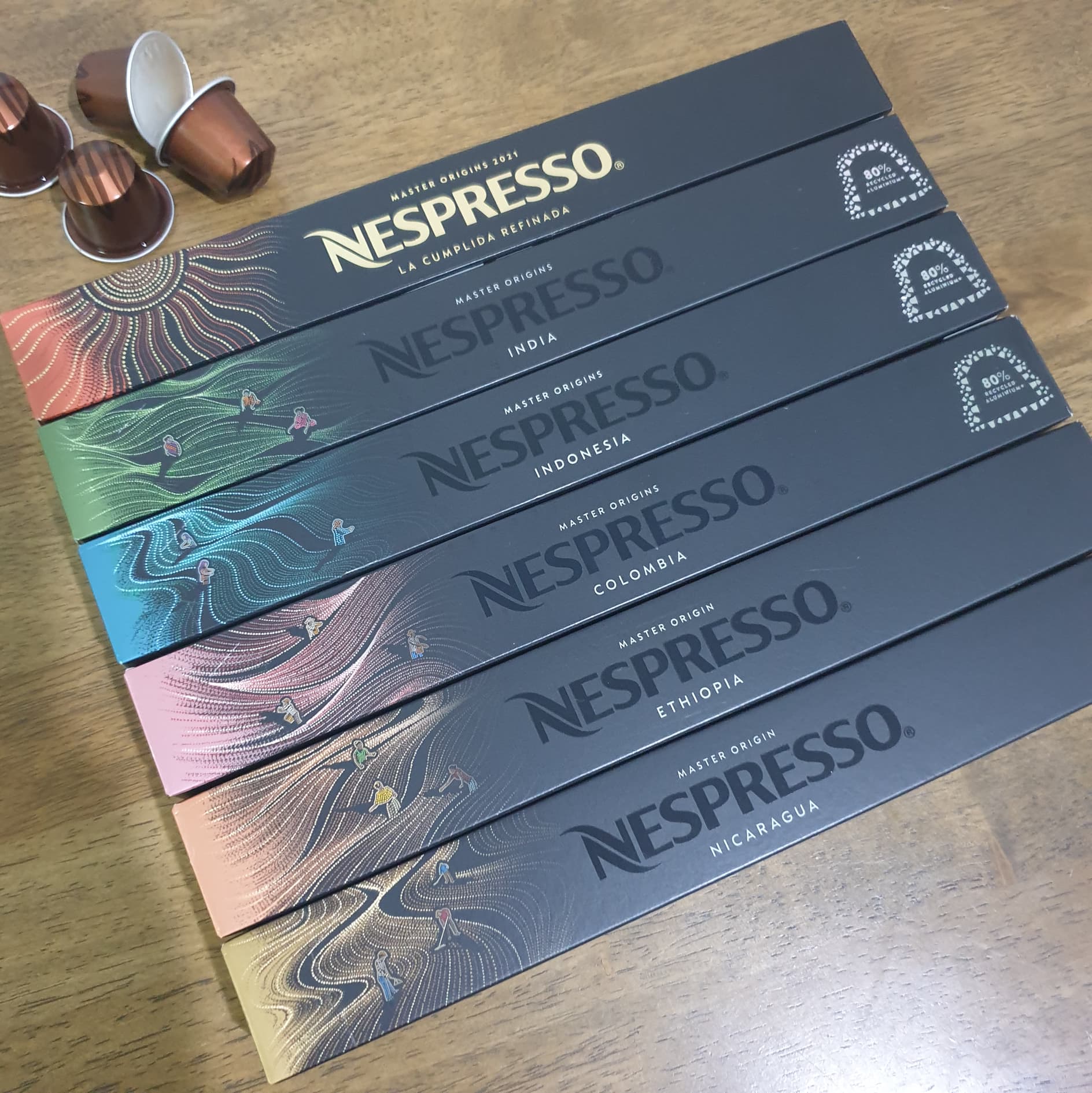 🍁พร้อมส่ง🍁 แคปซูลกาแฟ เนสเพรสโซ่ Capsules Nespresso ของแท้ 💯 Nespresso : Master Origin