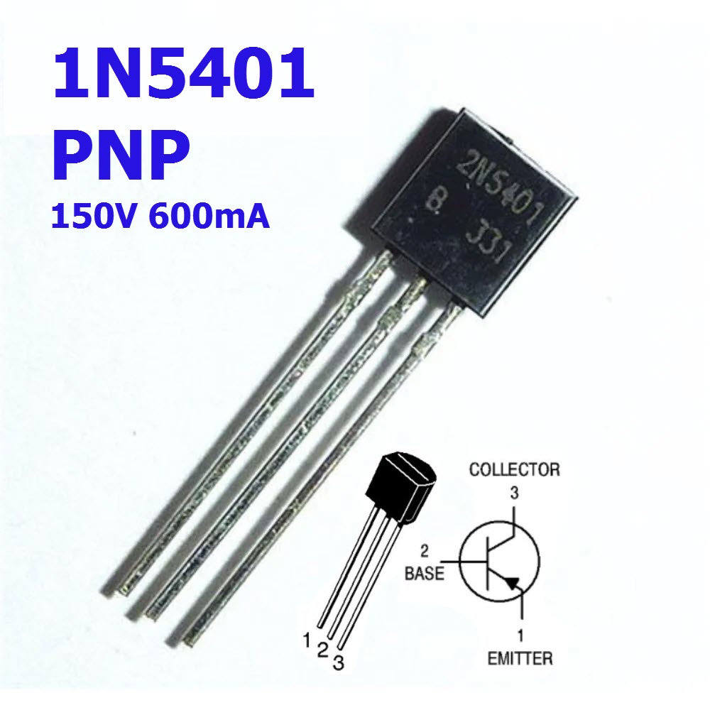 2N5401 TO-92 PNP 150V 600mA