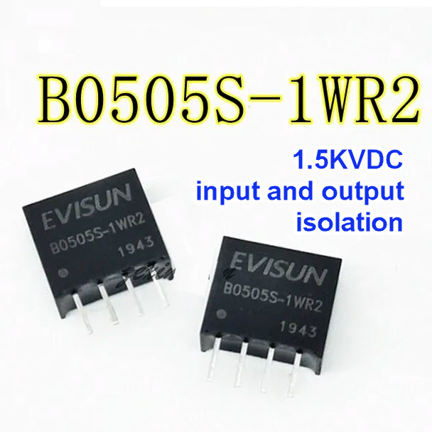 EVISUN B0505S-1WR2 DC-DC 5V ( 1.5KVDC input and output isolation)