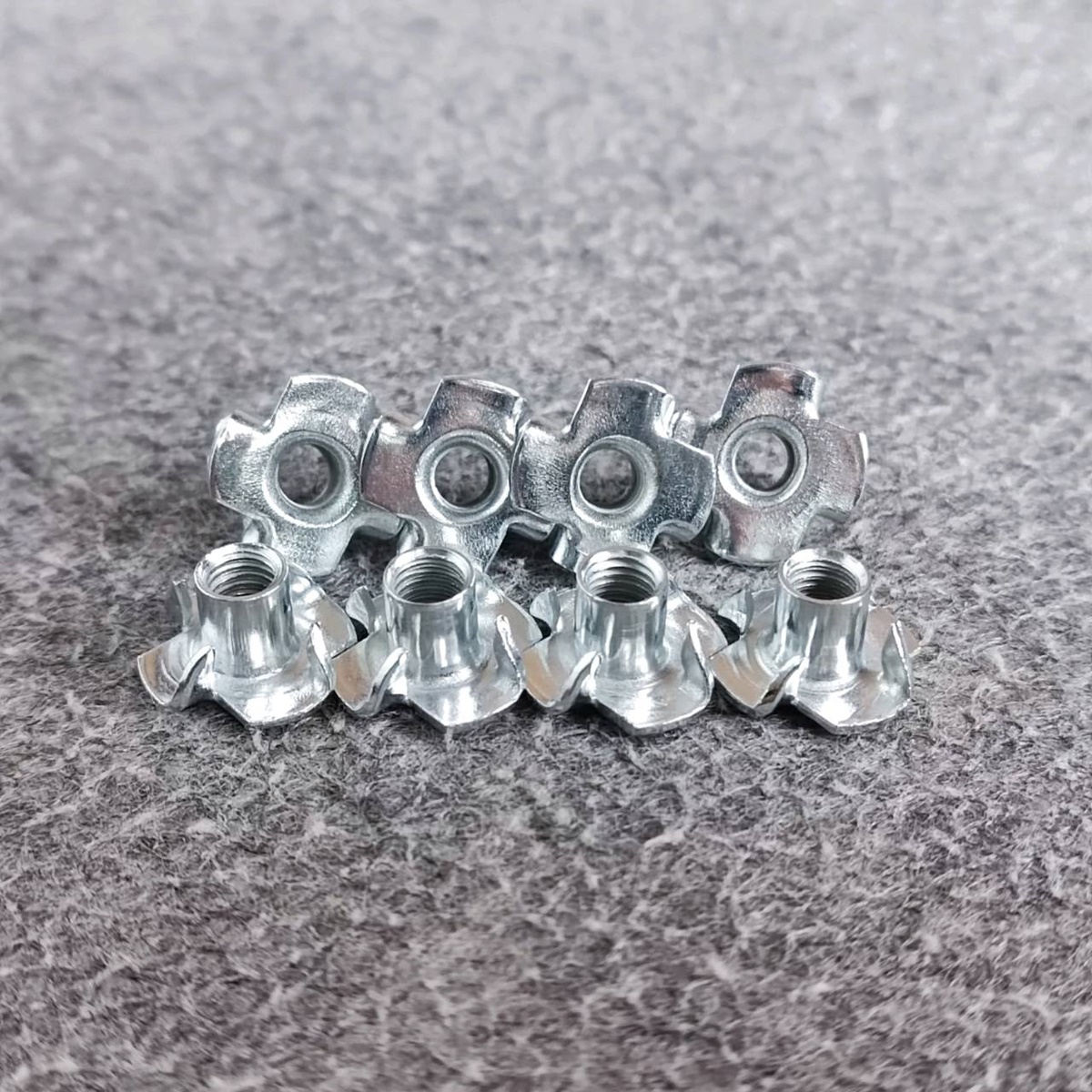 ถุง8ชุด น๊อตหัวหกเหลี่ยม 30mm พร้อม T-NUT M6 น็อตยึดลำโพง สกรู น็อตยึดร่อง น็อตสำหรับตู้ลำโพง เอไอ-ไพศาล