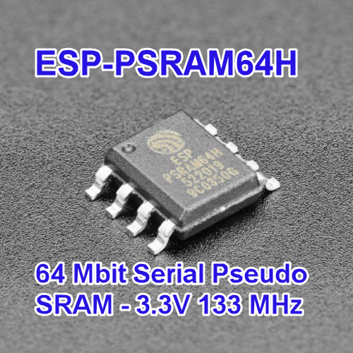 ESP-PSRAM64H 3.3V SOP8 IPS6404L-SQ-SPN