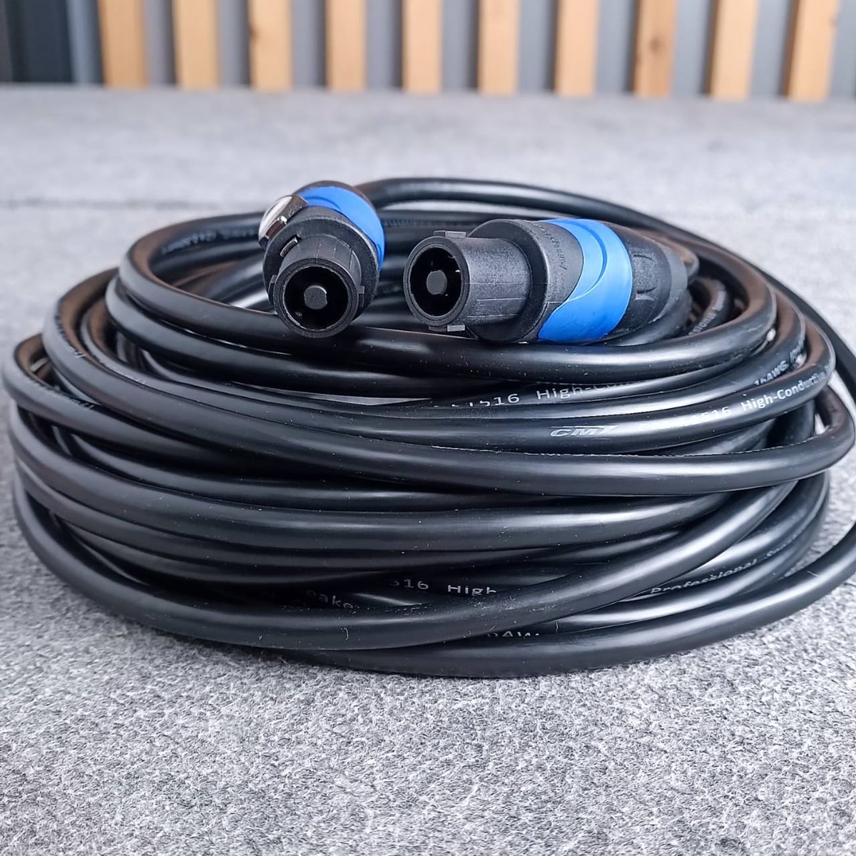 15เมตร สายลำโพงCM 1.5mm+SPEAKONอย่างดี สายลำโพง สายสเปคคอนหัวท้าย สายลำโพงสำเร็จรูป เอไอ-ไพศาล