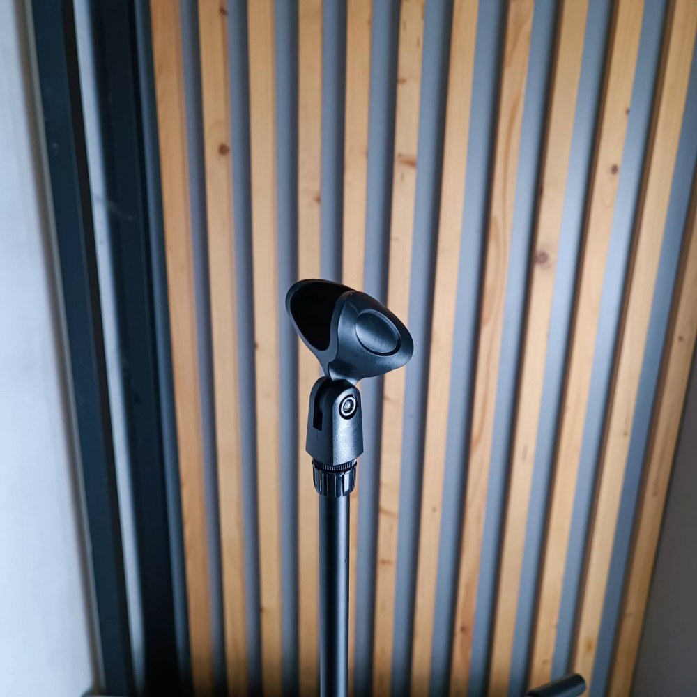 NTS ST-201A ขาไมค์บูมพร้อมคอจับ ขาไมค์บูมตั้งพื้น ฐานแฉก ST201A ST 201 A ขาตั้งไมค์ ขาไมค์ตั้งพื้นNTS ST 201A เอไอ-ไพศาล