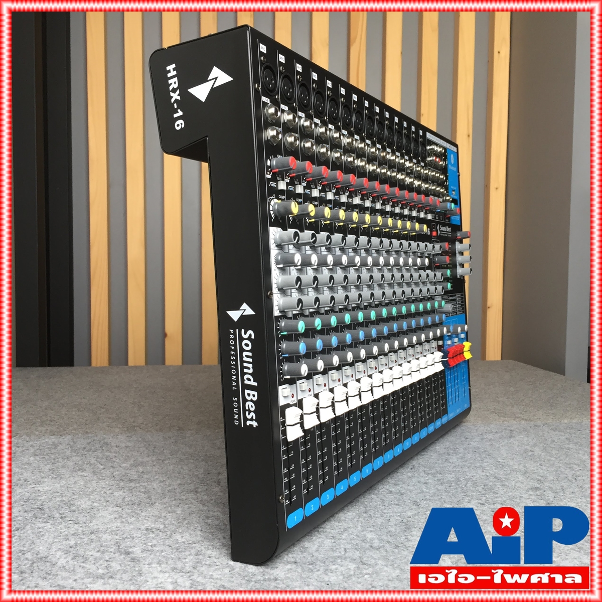 SOUNDBEST HRX16 MIXER มิกเซอร์ มิกซ์ HRX 16 HRX-16 เครื่องปรับแต่งเสียง MIX ตัวปรับแต่งเสียง เครื่องเสียง เอไอ-ไพศาล +++