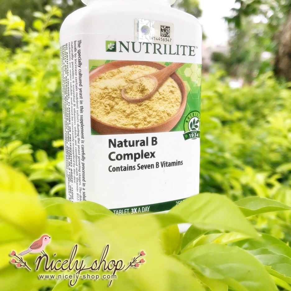 Natural B Complex (250 tab) สำคัญต่อร่างกายมากๆนะจ้า เต็มเปี่ยมได้ด้วยคุณค่าของวิตามินบีรวม 13 ชนิดจ้าสูตรซึมดีค่า วิถีชีวิตที่เคร่งเครียดควรทานจ้า