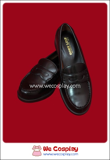 รองเท้านักเรียนญี่ปุ่น สีดำ (Black Japanese School Shoes)