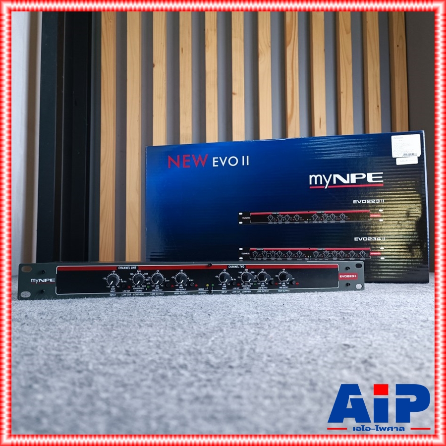 MYNPE EVO-223 II รุ่นใหม่ crossover MY NPE Cossover EVO 223 ii ยี่ห้อ ครอสโอเวอร์ รุ่น EVO223ii ครอส2ทาง ครอส 2ทาง 2 ทาง ครอสตัดเสียง