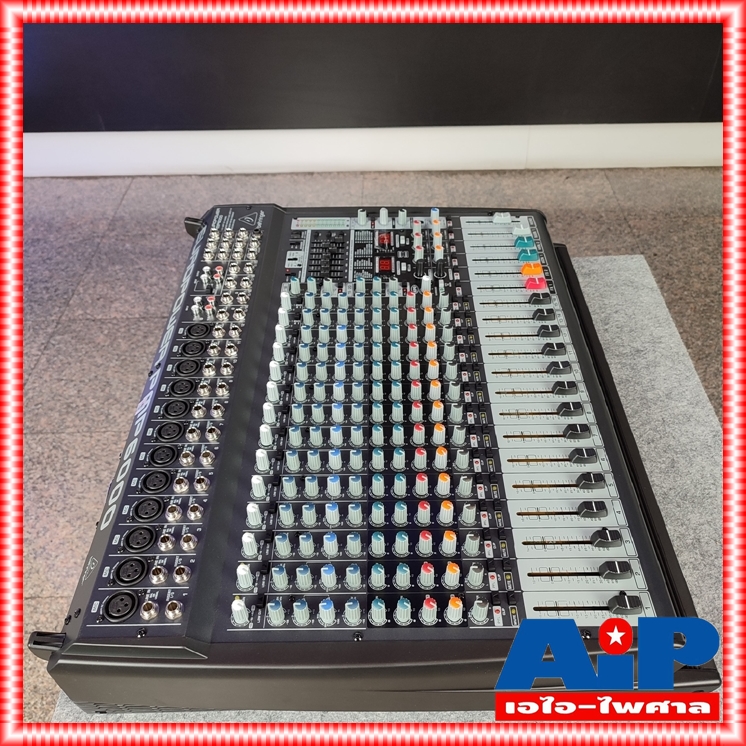 BEHRINGER PMP-6000 POWER MIXER เพาเวอร์มิกเซอร์ 1600 วัตต์ 20 Channel PMP 6000 PMP6000 +++ เอไอ-ไพศาล