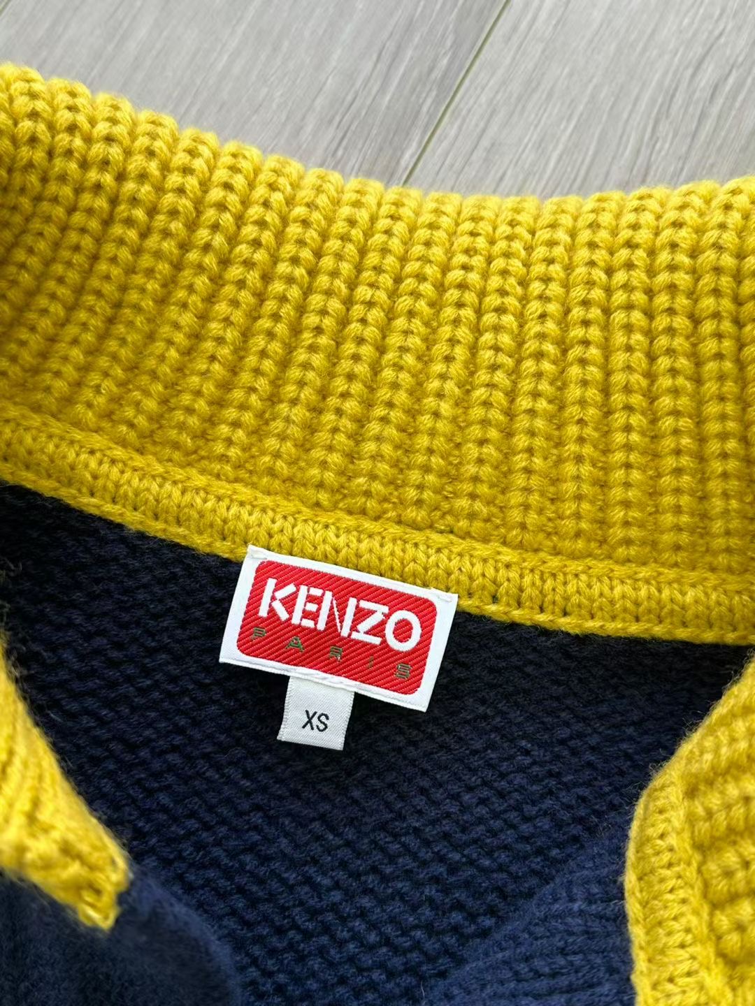 **do** เสื้อคลุมกันหนาว KENZO Pop' cardigan in wool ใส่ได้ ชาย หญิง สินค้าใหม่ ของแท้