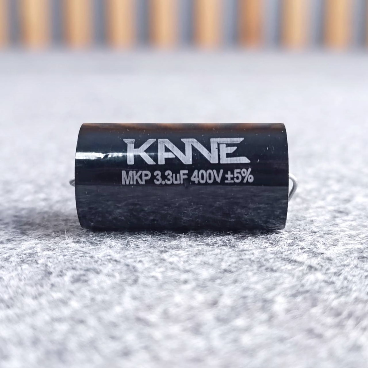 KANE 3.3UF 400V MKP capacitor c ใส่ลำโพง สีดำ cเสียงแหลม คาปา เสียงแหลม ลำโพง C เสียงแหลม คอนเดนเซอร์ 3.3UF /400VMKP เอไอ-ไพศาล