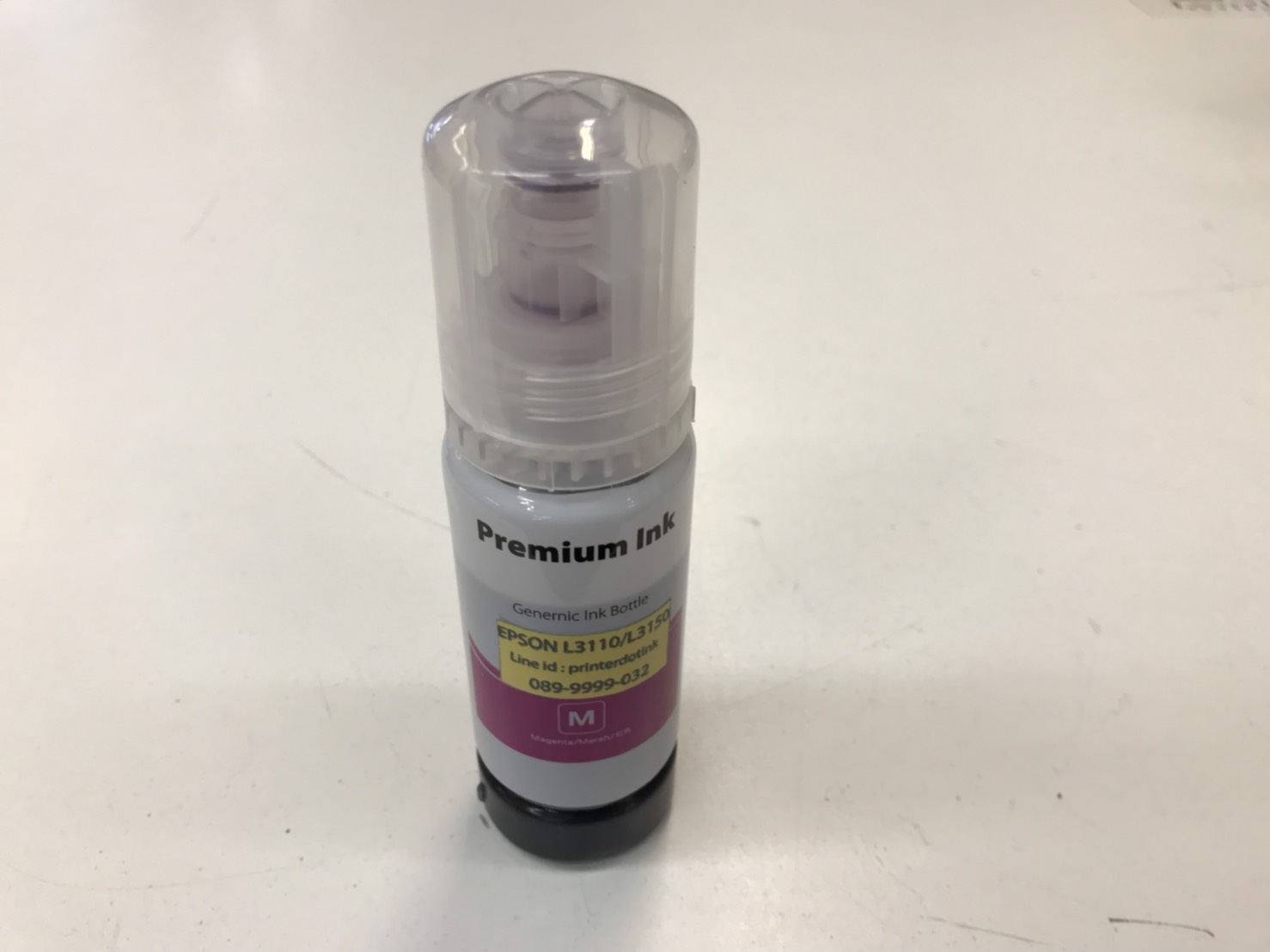 น้ำหมึกปริ้นเตอร์เทียบเท่า EPSON เบอร์ 003 M (สีแดง)