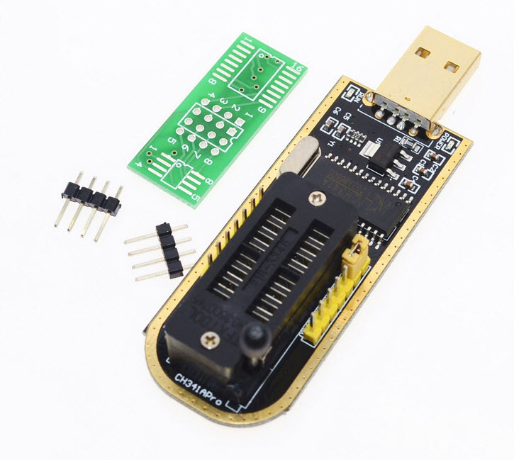 CH341A 24 25 Series EEPROM Flash BIOS USB Programmer ,USB to serial port (TTL)