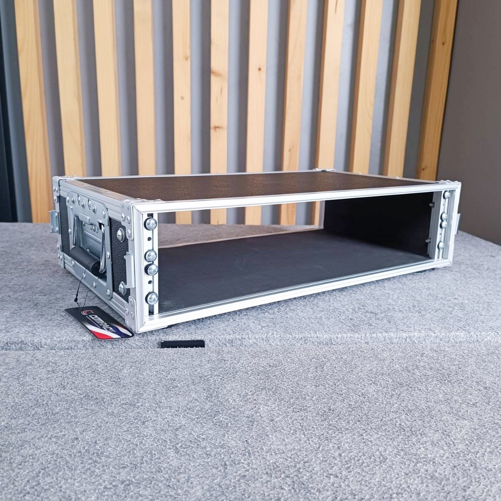 แร็ค COMPACT L 2U RACKไม้หุ้มหนังสีดำ ลึก 11นิ้ว L2U แร็คเครื่องเสียง แร็คไม้ คอมแพ็ค L-2U เอไอ-ไพศาล