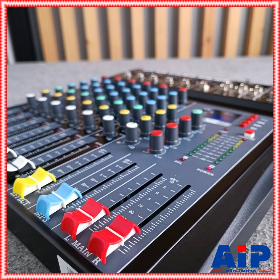 HOTROCK CT-60S MIXER เครื่องปรับแต่งเสียง สเตอริโอ มิกเซอร์ 6 ช่อง BLUETOOTH USB MP3 เอ็ฟเฟ็คแท้ ฮอทร็อค CT 60S CT60S เอไอ-ไพศาล