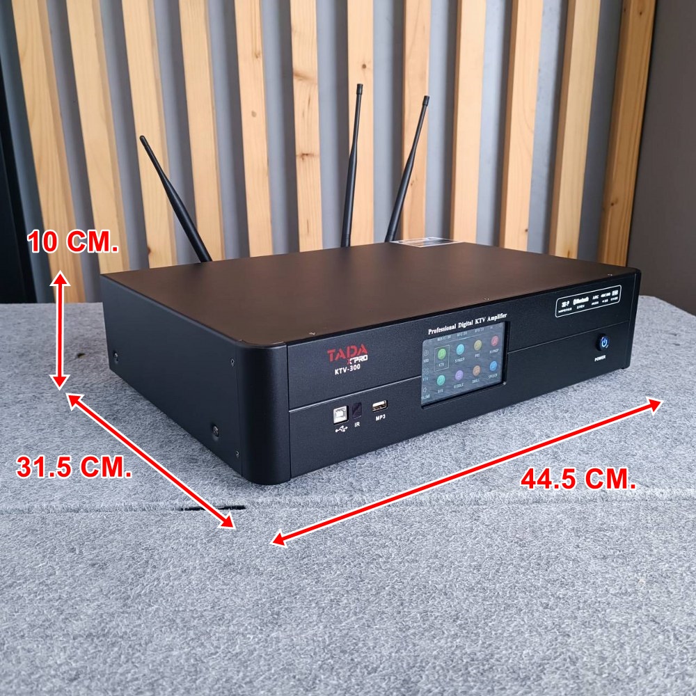 TADA KTV-300 แอมป์คาราโอเกะ พร้อมไมค์ลอย2ตัว ALL in One ดิจิตอลแอมป์ ธาดา KTV 300 KTV300 เอไอ-ไพศาล