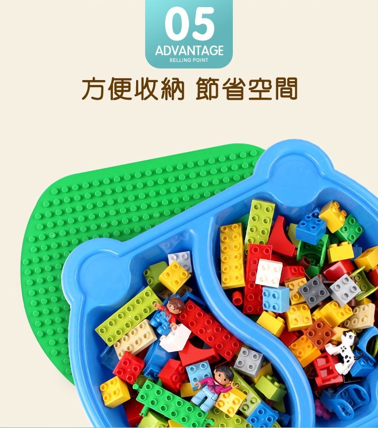 HG-1933TA ของเล่นโต๊ะตัวต่อสวนสัตว์ กล่องใหญ่มาก