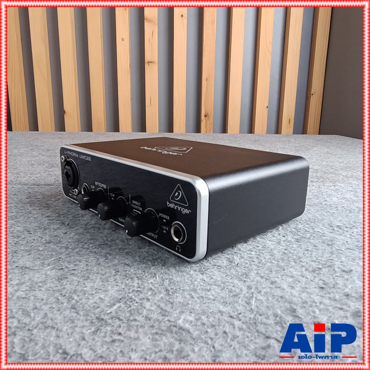 BEHRINGER U-PHORIA UMC22 USB Audio Interface ออดิโอ อินเตอร์เฟส UMC 22 UMC-22 U PHORIA +++