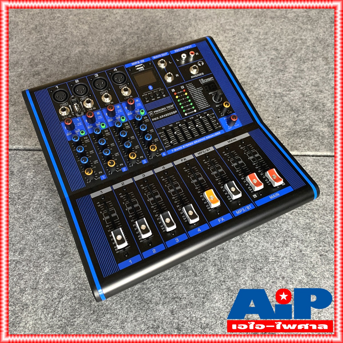 PROEUROTECH PMX-XP4200DSP POWERMIXER มิกซ์ มิกเซอร์ เพาเวอร์มิกซ์ PMX XP 4200 DSP เครื่องเสียง เครื่องปรับแต่งเสียง MIX PMX-XP4200