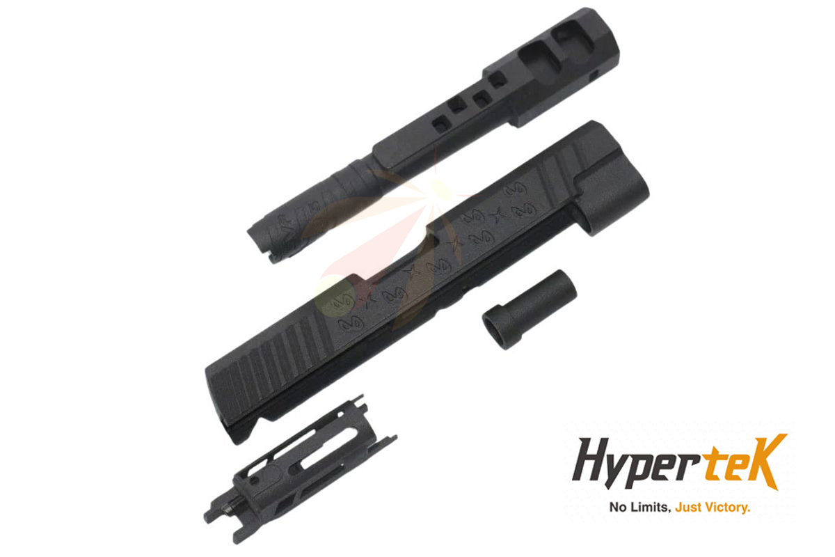 Hypertek Hi Capa 3D Printed SV Style Open 4.3inch Hybrid Slide Set - BK (HT-O-06-B)