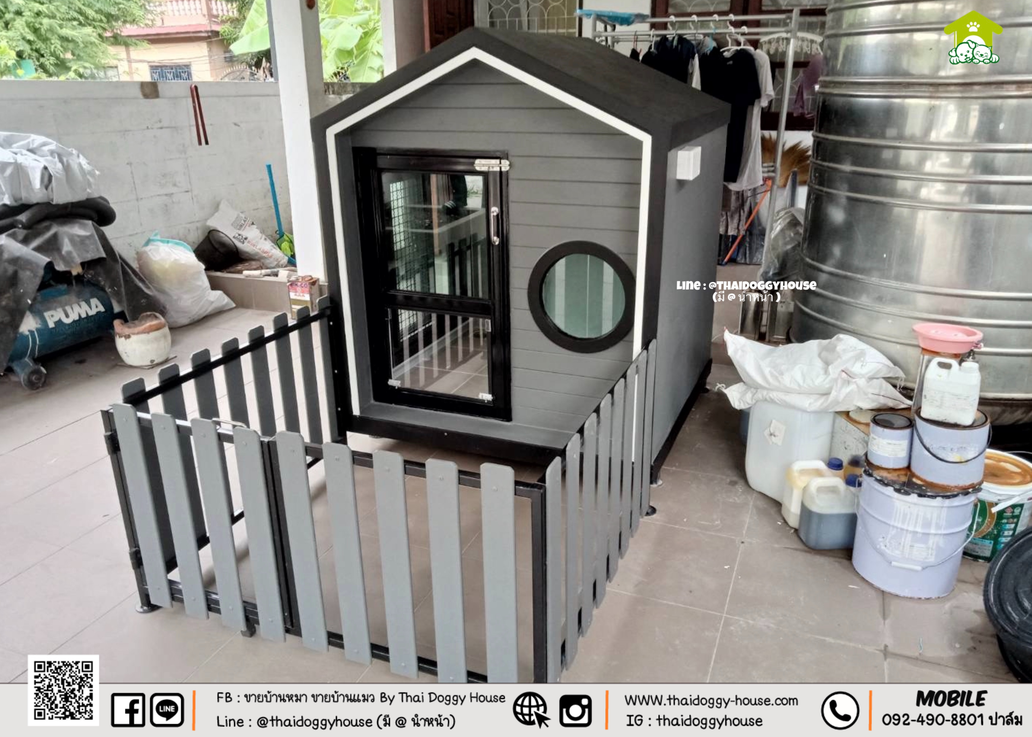 บ้านหมา บ้านแมว "𝐍𝐎𝐑𝐃𝐈𝐂 𝐒𝐓𝐘𝐋𝐄 𝐁𝐘 𝐓𝐇𝐀𝐈 𝐃𝐎𝐆𝐆𝐘 𝐇𝐎𝐔SE