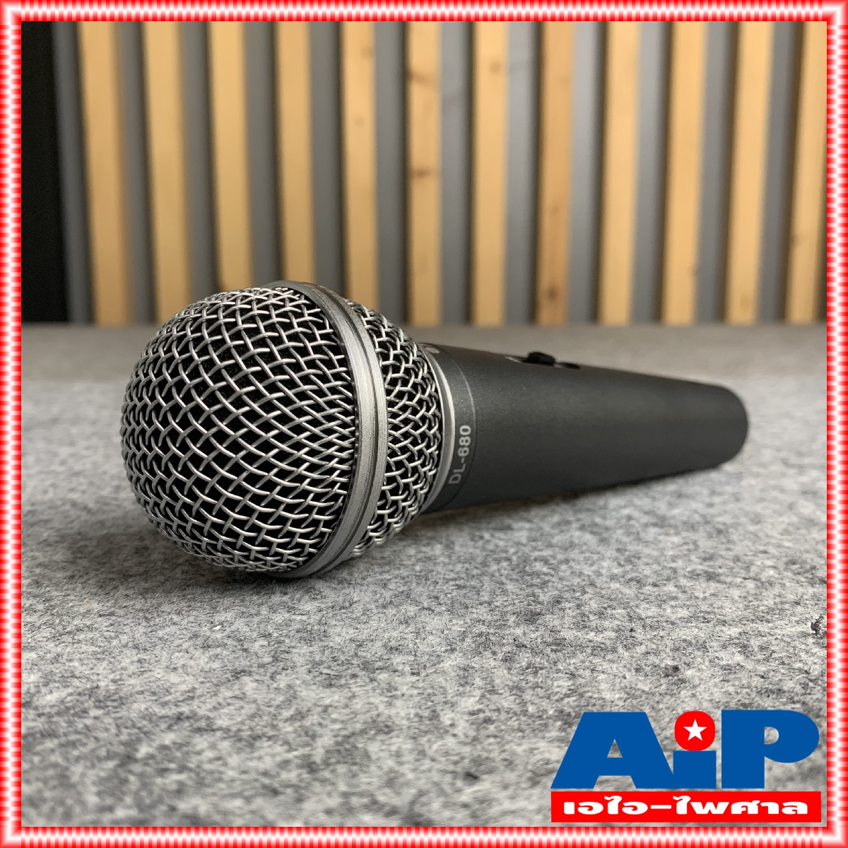 NPE DL680 ไมค์โครโฟน แบบสายพร้อมสาย4.5เมตร ไมค์ร้องเพลง DL-680 dl 680 ไมค์สาย ไมค์โครโฟนสาย เอไอ-ไพศาล