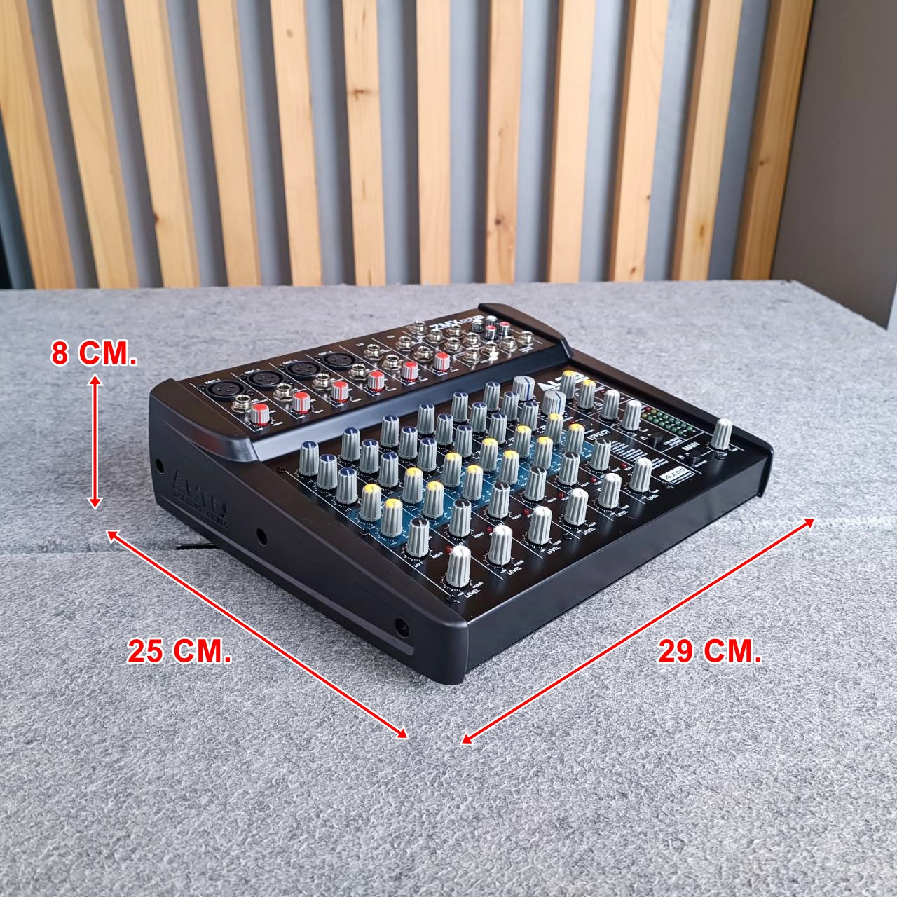 ALTO ZMX-122FX MIXER มิกเซอร์อนาล็อก มิกเซอร์ เครื่องผสมสัญญาณเสียง ZMX 122FX อัลโต้ รุ่น ZMX122FX เอไอ-ไพศาล