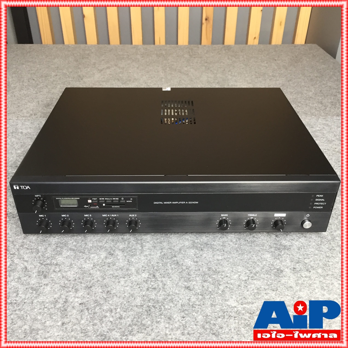 TOA A-3224DM แอมป์240W มิกเซอร์แอมป์ มิกเซอร์แอมป์TOA เครื่องปรับแต่งเสียง TOA A 3224DM A3224DM เอไอ-ไพศาล