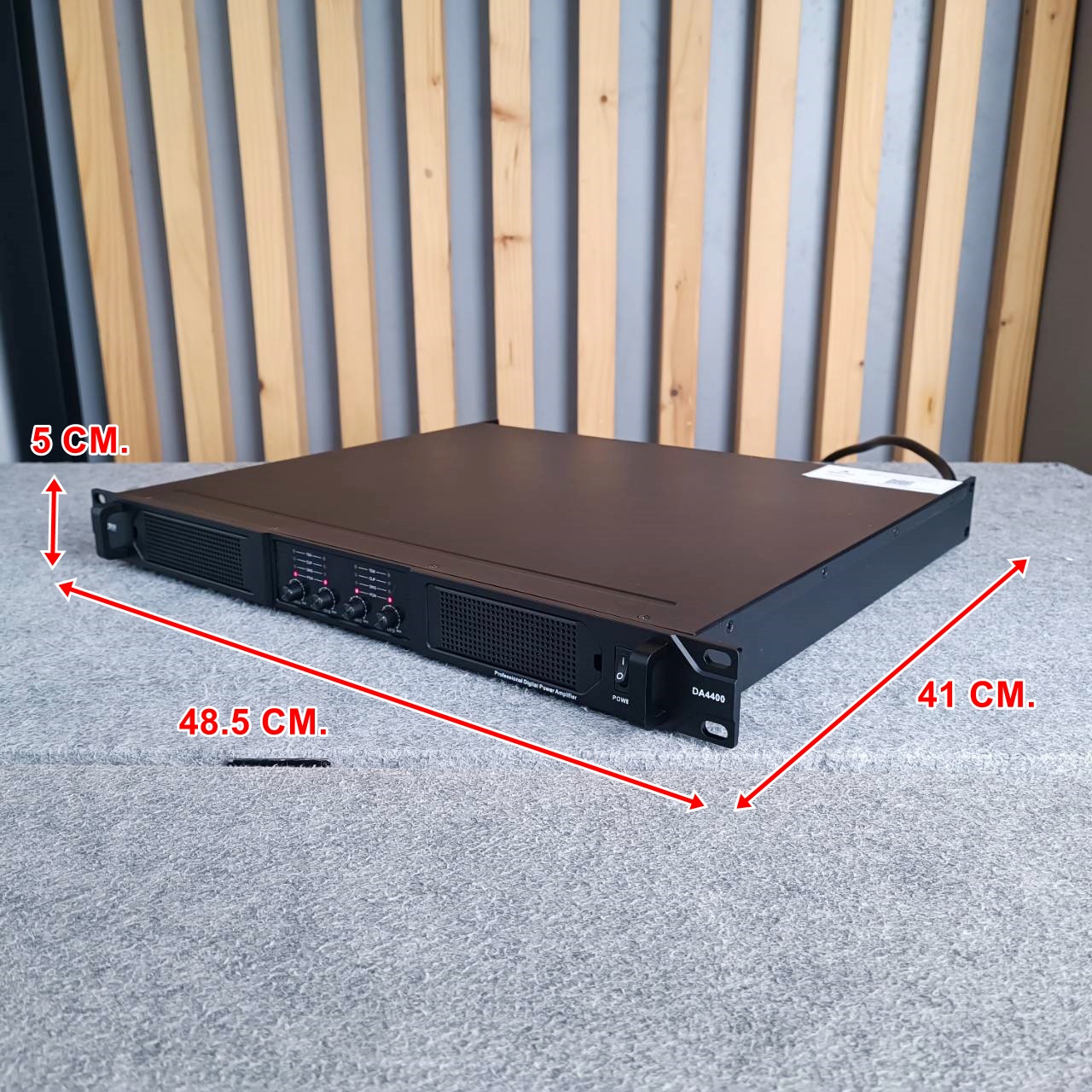 MICROTECH DA-4400 poweramp 4CH เพาเวอร์แอมป์ MICRO TECH DA 4400 เครื่องขยายเสียง DA4400 เอไอ-ไพศาล