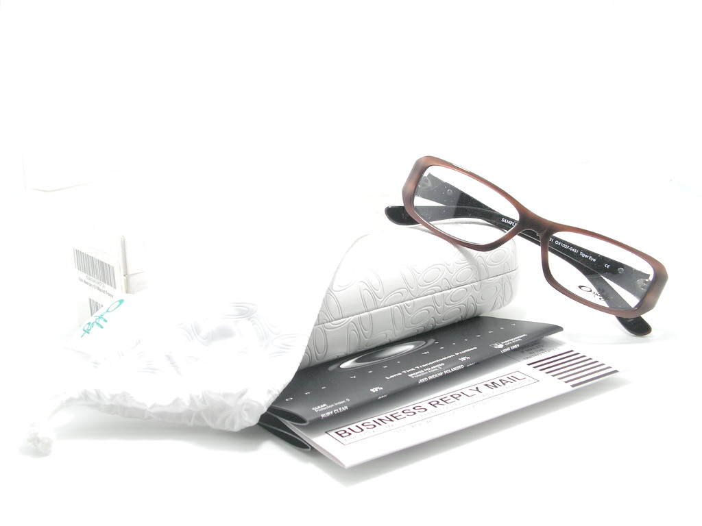 กรอบแว่นสายตา Oakley Hearsay สี Tiger eye สวยสุดๆค่ะ ของแท้และถูกที่สุด ส่งตรงจากUS.ค่ะ