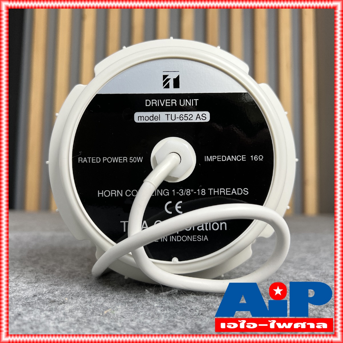 1ดอก TOA TU-652 ยูนิตฮอร์น ยูนิต ยูนิตTOA ยูนิตฮอร์นTOA TU 652 TU652 ก้นฮอร์น ลำโพงฮอร์น ยูนิต ฮอร์น driver unit +++