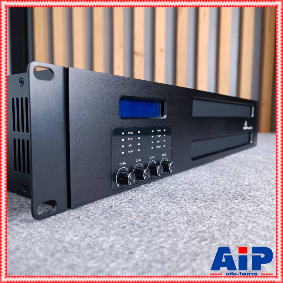 MICROTECH GM4-1500D poweramp เพาเวอร์แอมป์ 4 แชนแนล ไมโครเทค เครื่องขยายเสียง GM4 1500D GM41500D GM 4 1500 D เอไอ-ไพศาล