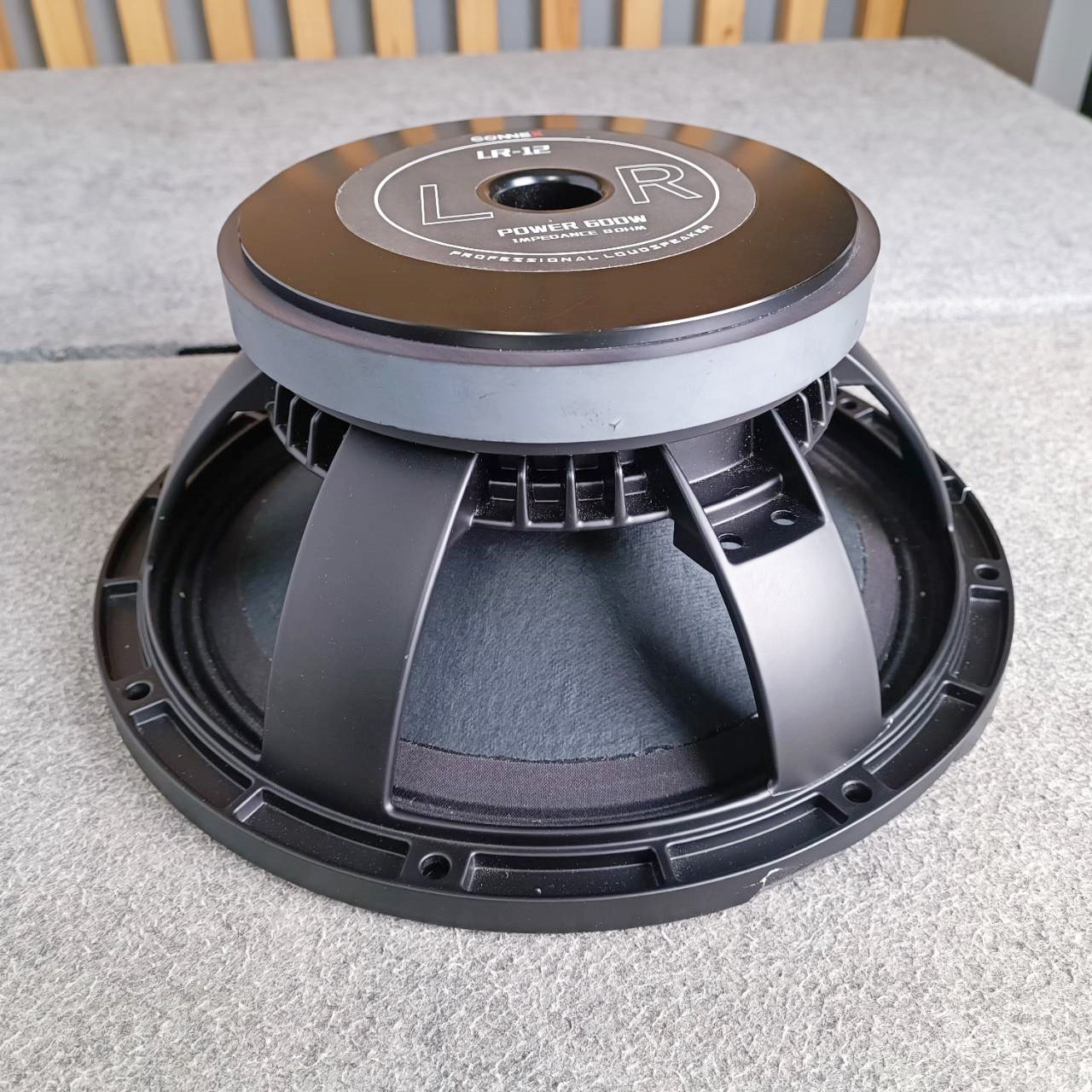 สินค้าเสียหายจากการขนส่ง CONNEX LR-12 ลำโพง12นิ้ว (โครงแตก) คอนเน็ค ดอกลำโพงกลางแจ้ง โครงหล่อเหล็ก ดอกลำโพงเสียงกลาง รองรับกำลังขับ 600 วัตต์ LR 12 LR12 เอไอ-ไพศาล