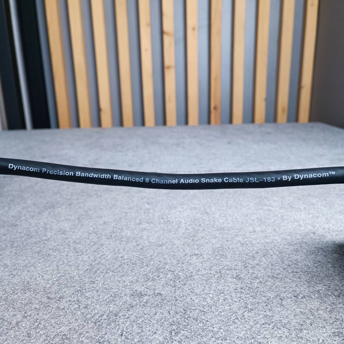 ล้อ100เมตร สายมัลติคอร์ 8คอร์ JSL-183 สีดำ ล้อ100เมตร สายสัญญาณเสียง สาย8คอร์ JSL183 JSL 183 Multicore Cable เอไอ-ไพศาล