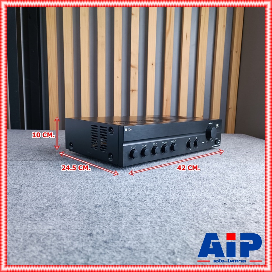 TOA A-2060D-AS แอมป์ เครื่องขยายเสียง A 2060D AS AMP amp แอมป์ แอมป์TOA เครื่องเสียง เอไอ-ไพศาล