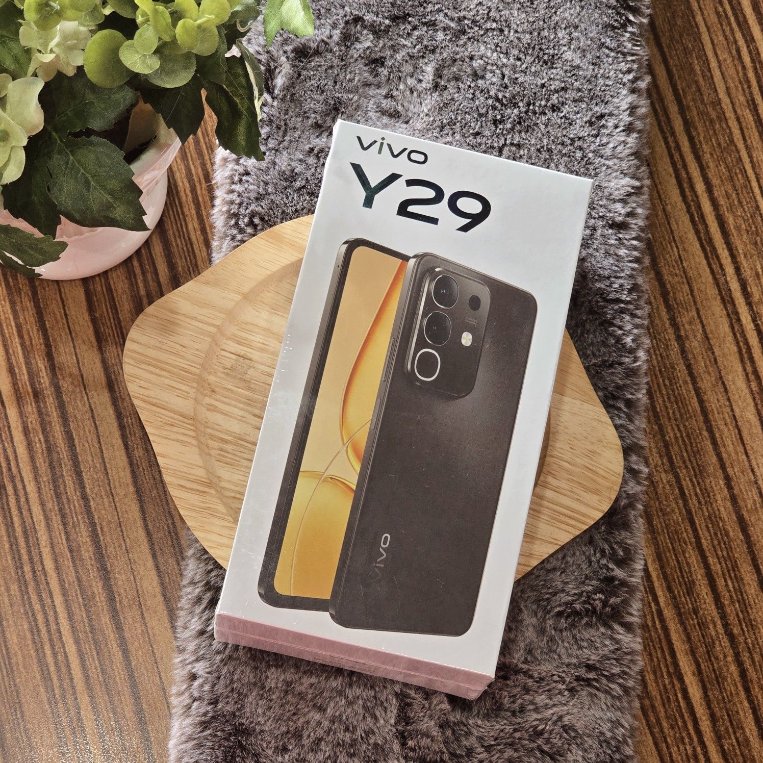🌙🤍 สมาร์ทโฟน 🔮 vivo Y29 (8+128GB) Marble White (4G) 🖤 สภาพสวย❕️มีประกันศูนย์ ❕️🎠✨️